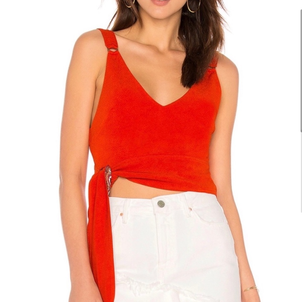 Free People Tie Tank Top
